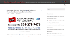 Desktop Screenshot of hurricaneimpactwindowsmiami.com
